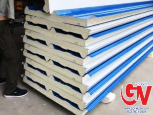 Tấm Panel PU Cách Nhiệt - Chống Cháy 2 PANEL PU & PIR CHỐNG CHÁY