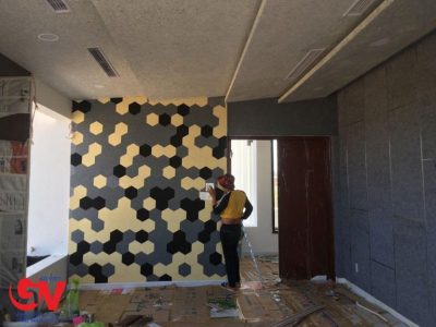 TẤM TIÊU ÂM BÔNG ÉP POLYESTER FIBER 12 TẤM BÔNG ÉP (POLYESTER FIBER)