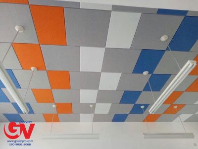 TẤM TIÊU ÂM BÔNG ÉP POLYESTER FIBER 8 TẤM BÔNG ÉP (POLYESTER FIBER)