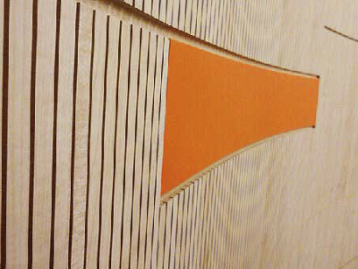 Gỗ tiêu âm soi rãnh