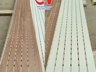 nhựa tiêu âm pvc xẻ rãnh
