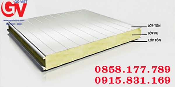 Cấu tạo của tấm Panel PU