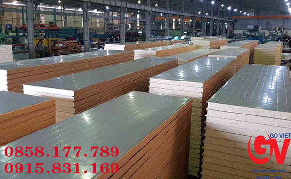 Tấm vách panel PU kho lạnh