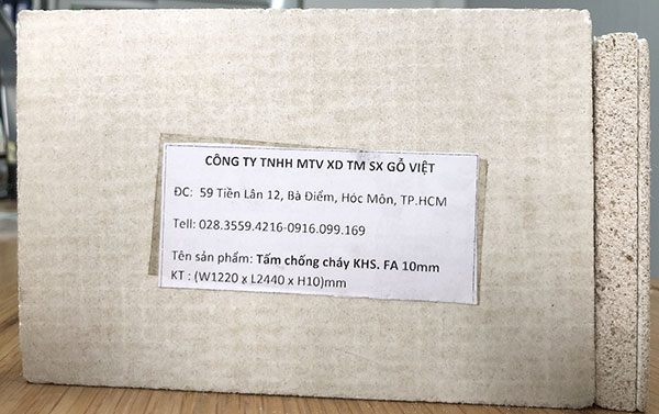 Tấm chống cháy KHS FA cách nhiệt, chống cháy