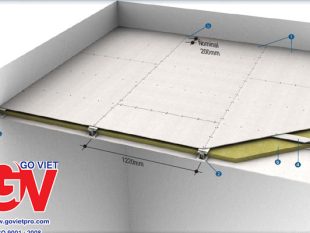 Vách chống cháy EI 180 phút