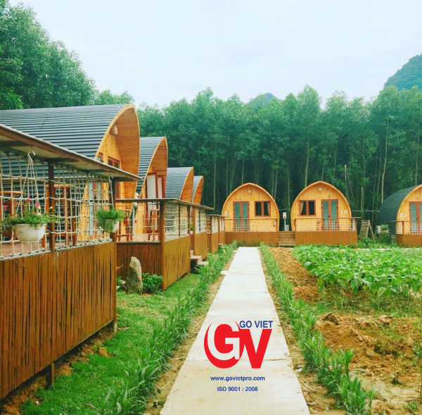 Dịch vụ thi công farmstay trọn gói, chất lượng tuyệt vời