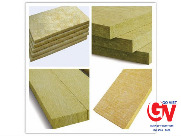 Tấm rockwool dày 50 mm chống ẩm, chống cháy và cách âm hiệu quả