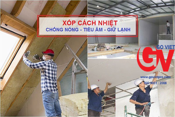 Xốp cách nhiệt ngoài trời tiện lợi, hữu ích cho mọi công trình