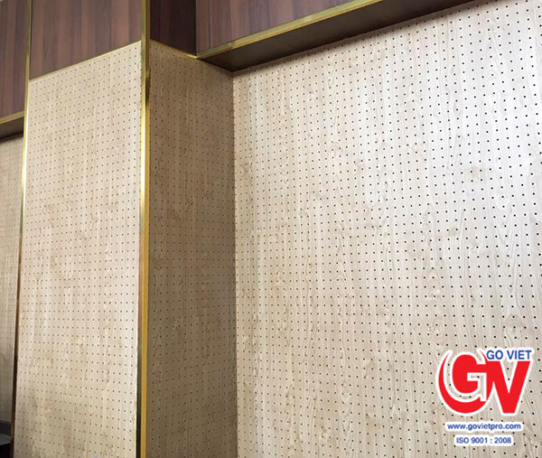 Gỗ Tiêu ÂM đục lỗ Perforated acoustic Wood GV-TA001 17 Gỗ Tiêu Âm đục lỗ Perforated acoustic Wood GV-TA001