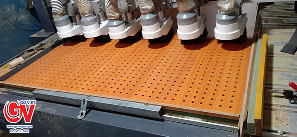 Gỗ Tiêu ÂM đục lỗ Perforated acoustic Wood GV-TA001 18 Gỗ Tiêu âm đục lỗ Perforated acoustic Wood GV-TA001