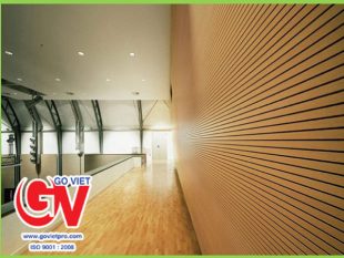 Gỗ Tiêu Âm xẻ rãnh Grooved acoustic Wood GV-TA002 4 go tieu am xe ranh grooved acoustis wood gv ta002