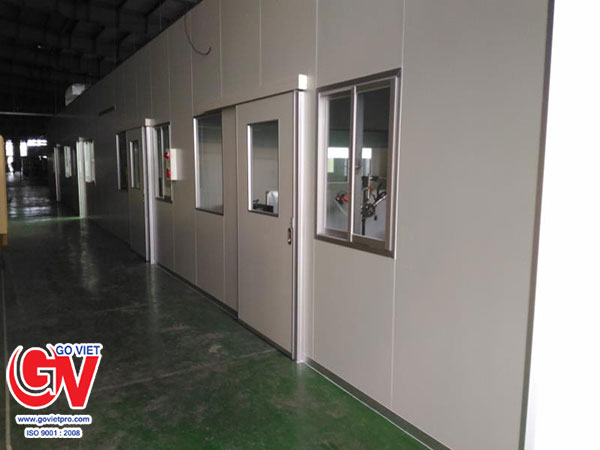 công trọn gói nhà tạm cho công nhân bằng vật liệu Panel EPS