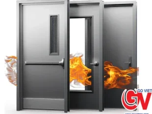 Cửa thép chống cháy 60 phút