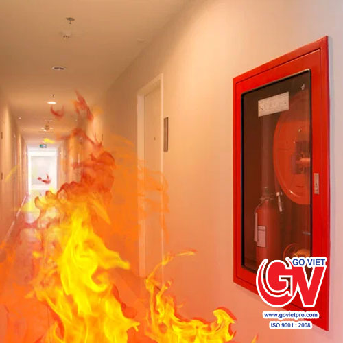 Đặc điểm cấu tạo của Cửa gỗ chống cháy chung cư.