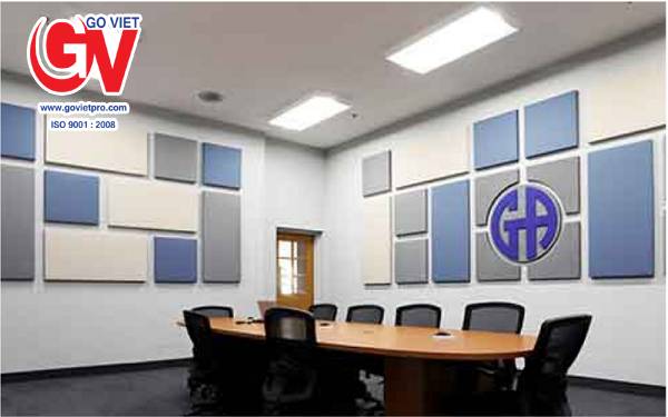 Dịch vụ thi công len gỗ tiêu âm cho hội trường, giảng đường, phòng hội thảo 2 Thi công len gỗ tiêu âm cho phòng hội thảo cần đảm bảo hiệu quả tiêu âm cao