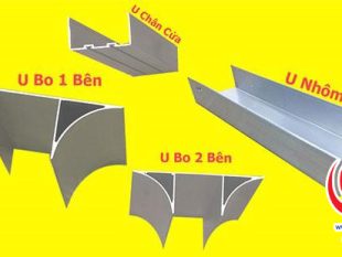 Những loại phụ kiện nhôm cần thiết sử dụng khi thi công cửa panel phòng sạch.