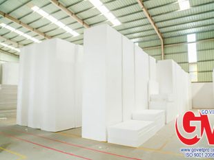 Ứng dụng thực tế của xốp cứng tôn nền.