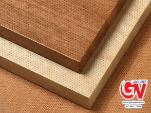 Gỗ tiêu âm đục lỗ Veneer 12mm
