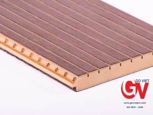 Ung dung go tieu am Linear Veneer day 18mm