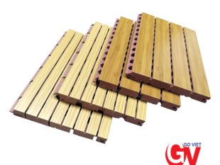 Tấm gỗ tiêu âm soi rãnh Kiểu Slot kt 60x60 4 Đặc điểm nổi bật của Gỗ tiêu âm Kiểu Slot kt 60x60 Tấm gỗ tiêu âm soi rãnh.