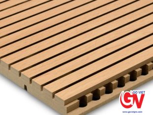 Tấm gỗ tiêu âm soi rãnh Kiểu Slot kt 60x60 2 Ứng dụng của tấm gỗ tiêu âm soi rãnh Kiểu Slot kt 60x60