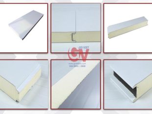 Tấm Panel PU Cách Nhiệt - Chống Cháy 2 thi cong tam panel pu 1