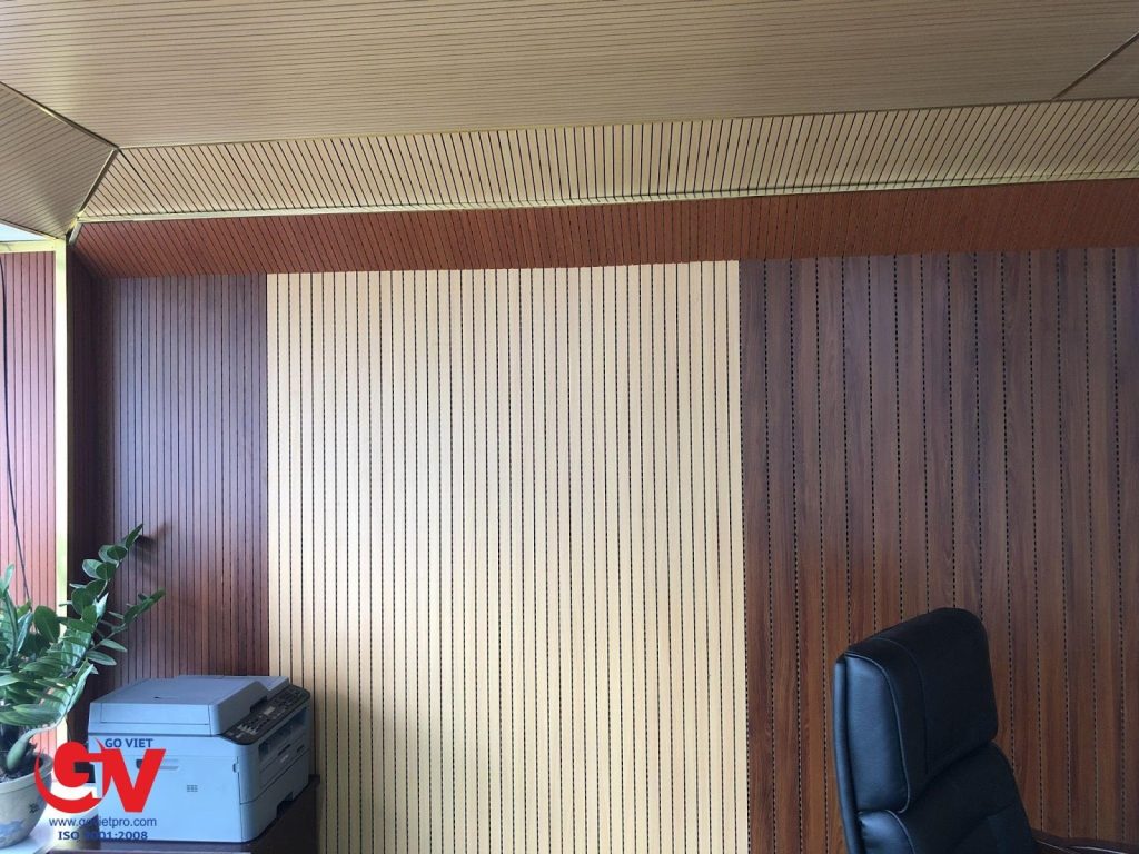 Nhà máy sản xuất gỗ tiêu âm TPHCM uy tín, chất lượng nhất 6 Bên cạnh đó thì tính thẩm mỹ cũng được đánh giá cao