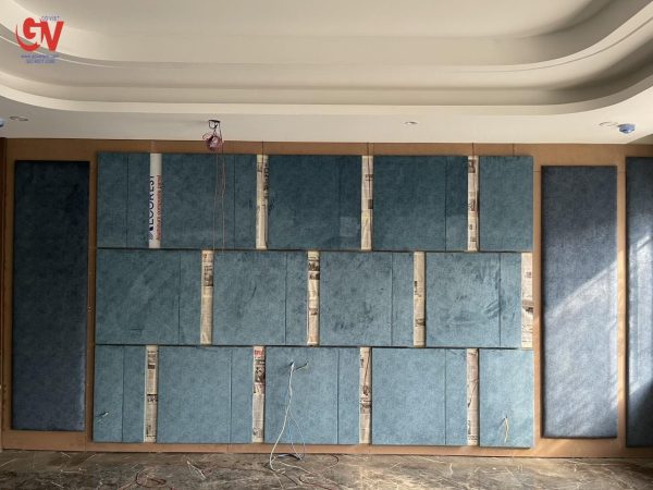 Vải nỉ tiêu âm ốp tường