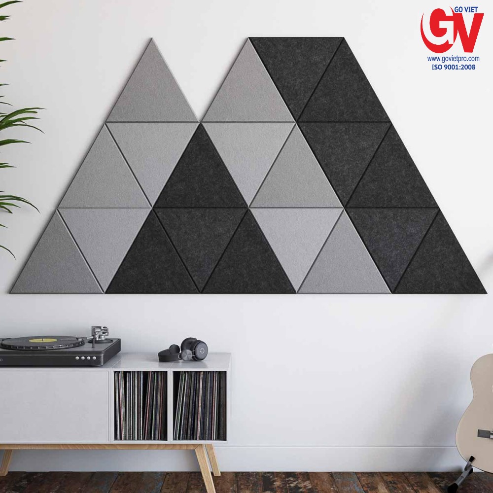 Tấm tiêu âm Polyester Fiber - Vật liệu tiêu âm khó thay thế 2 Khả nặng tiêu ấn tượng, tính bảo ôn, an toàn,.... và rất nhiều các ưu điểm khác của tấm fiber