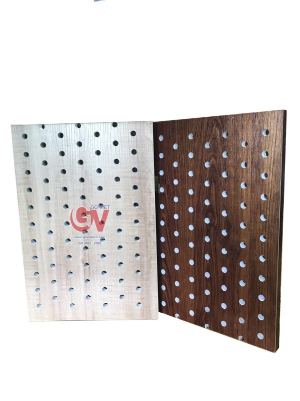 Nhựa tiêu âm PVC chống ẩm, đa dạng màu sắc và kiểu dáng