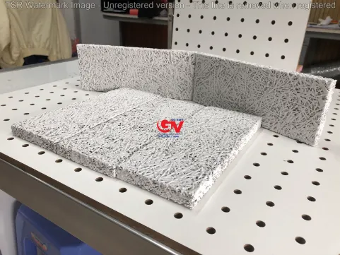 tấm tiêu âm len gỗ Govietpro Wood Wool tấm tiêu âm len gỗ Govietpro Wood Wool