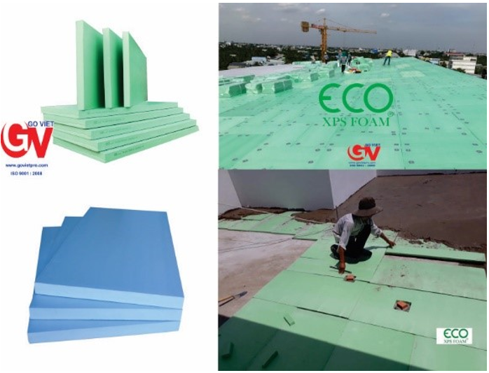 xốp chịu lực lót sàn XPS 
