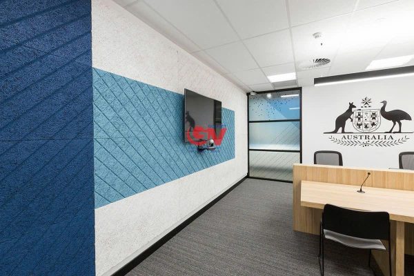 Tấm Tiêu Âm sợi gỗ tự nhiên Wood Wool mang lại nhiều giải pháp Cách âm - Tiêu Âm 3 công trình tấm tiêu âm sợi gỗ tự nhiên đẹp