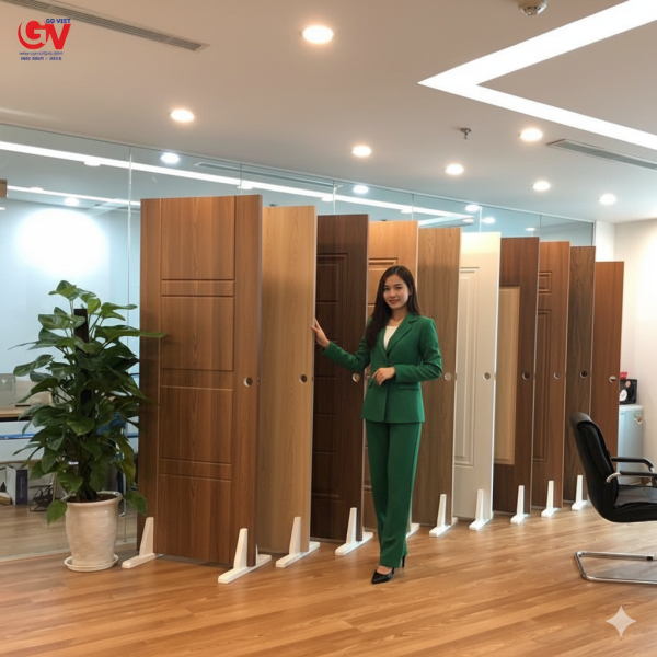 CỬA NHỰA COMPOSITE GOVIETPRO 2 cửa nhựa ccmposite govietpro có nhiều mẫu đa dạng