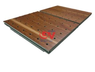 Gỗ Tiêu Âm MDF thường GV-TA005 3 Tấm gỗ tiêu âm MDF(Medium-density fibreboard) là gì? Những giá trị nổi bật mà tấm gỗ tiêu âm MDF mang đến