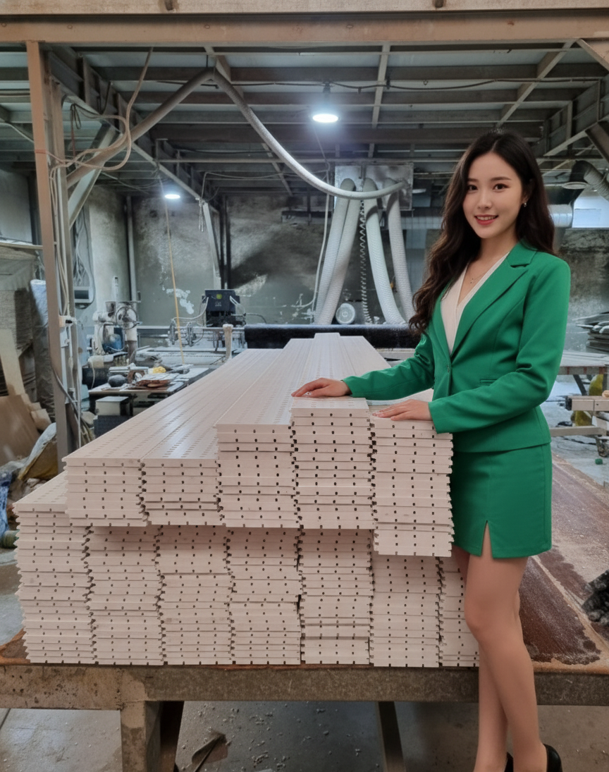 tấm gỗ nhựa tiêu âm loại 1