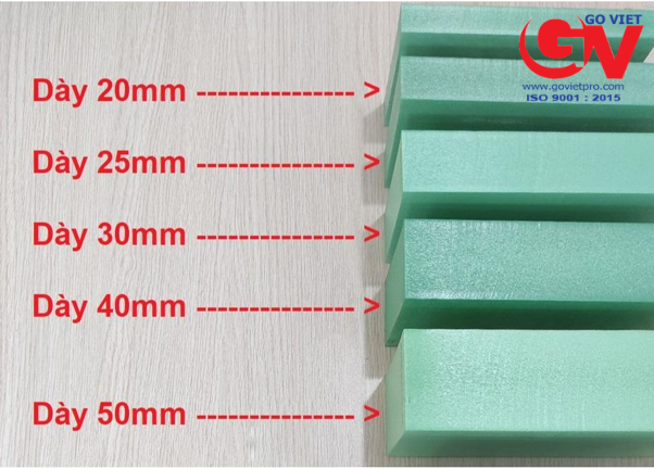 Bảng giá xốp XPS cách nhiệt cách âm Bảng giá xốp XPS cách nhiệt cách âm