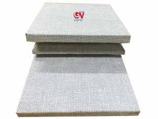 tấm bông Glasswool dạng tấm dày 25mm và gia công cắt theo yêu cầu