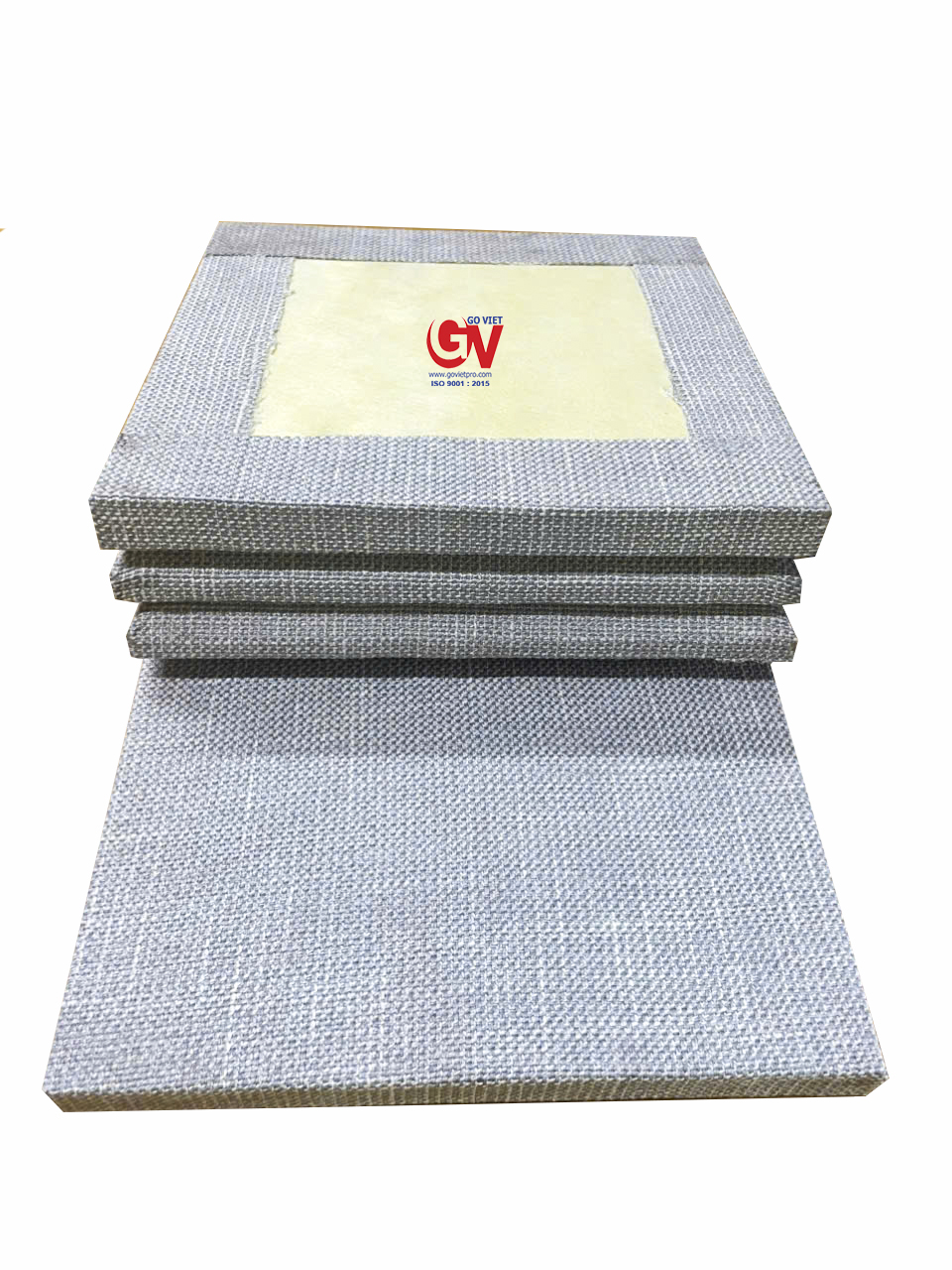 Tấm Acoustic Glasswool Panel 7 tấm bông Glasswool dạng tấm dày 25mm và gia công cắt theo yêu cầu