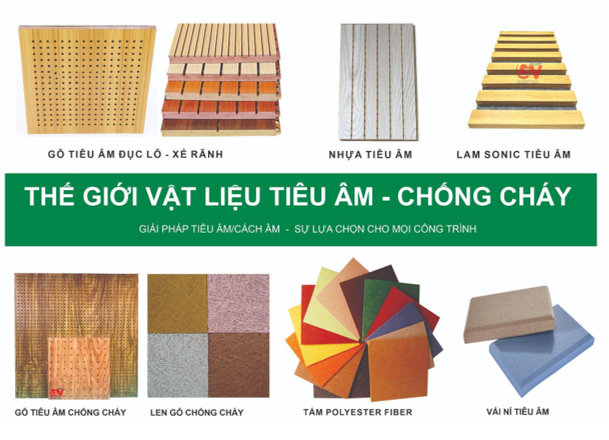 Bảng giá Vật liệu cách âm tiêu âm mới nhất 2026 