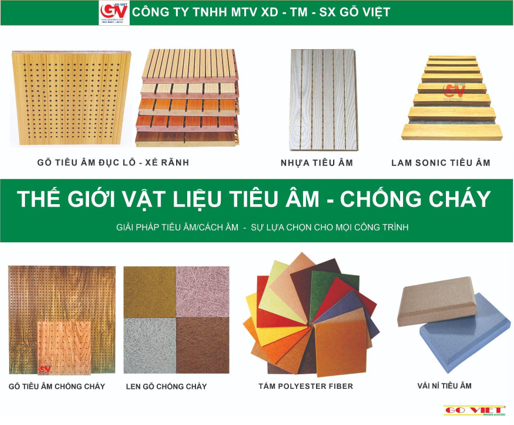 Bảng giá tấm ốp tiêu âm cách âm 2026 mới nhất Bảng giá tấm ốp tiêu âm cách âm 2026 mới nhất