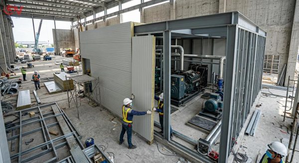 Tấm panel Rockwool cách âm chuyên dụng