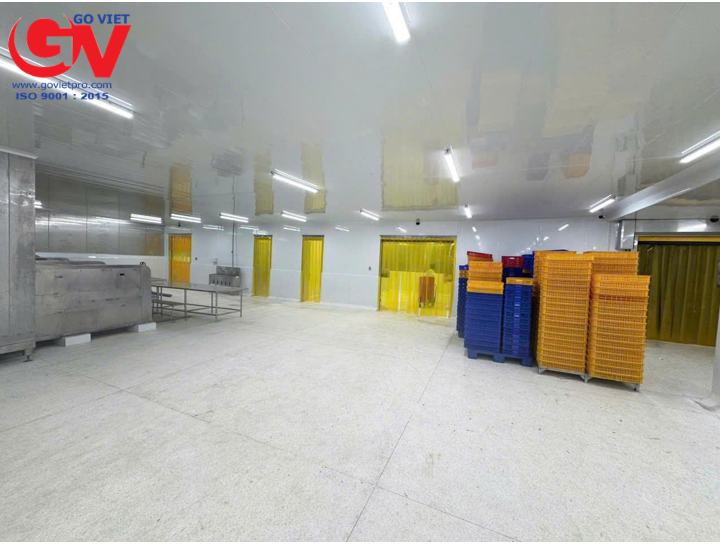 Dự án thi công trần vách kháng axit nhà máy sản xuất thực phẩm do Gỗ Việt thực hiện