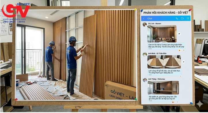 lam sóng gỗ công nghiệp