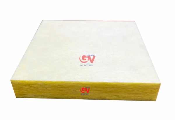 Kiểm tra chi tiết mặt cắt tấm bông thủy tinh tiêu âm Glasswool