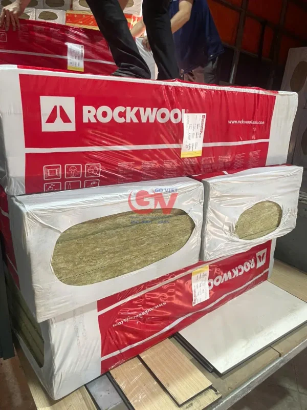 Vật liệu cách âm Rockwool dạng bông khoáng